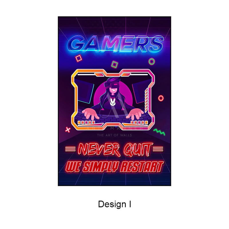 Hypersonic Cyberpunk Wall Art