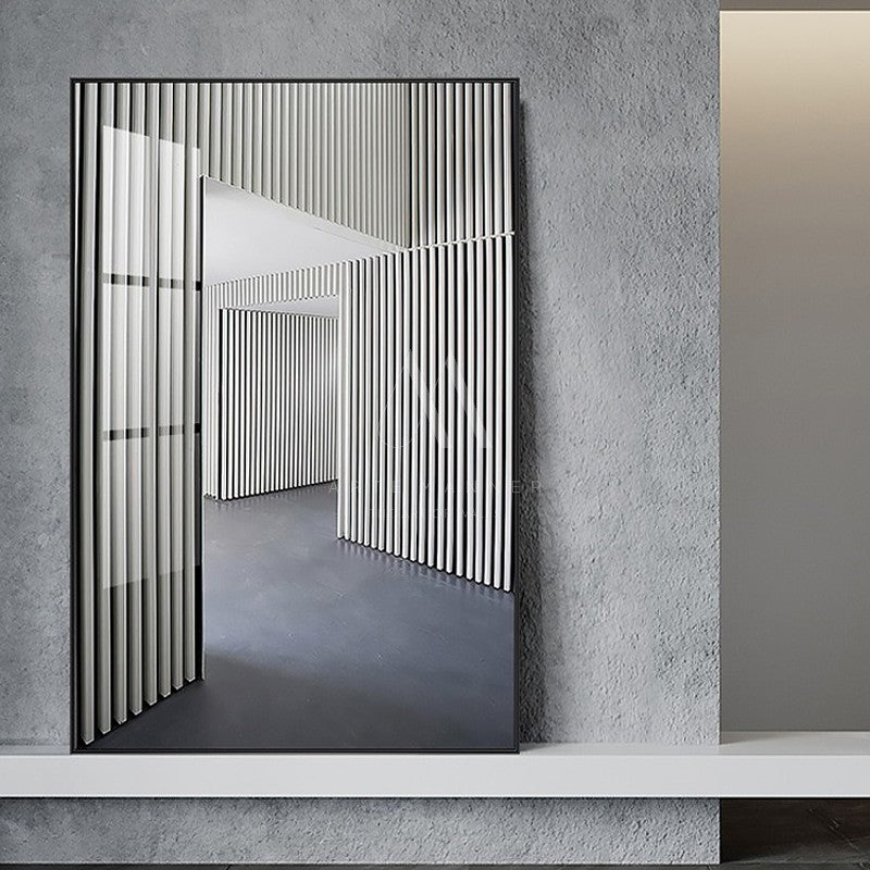 Lonely Flame Modern Abstract Wall Art