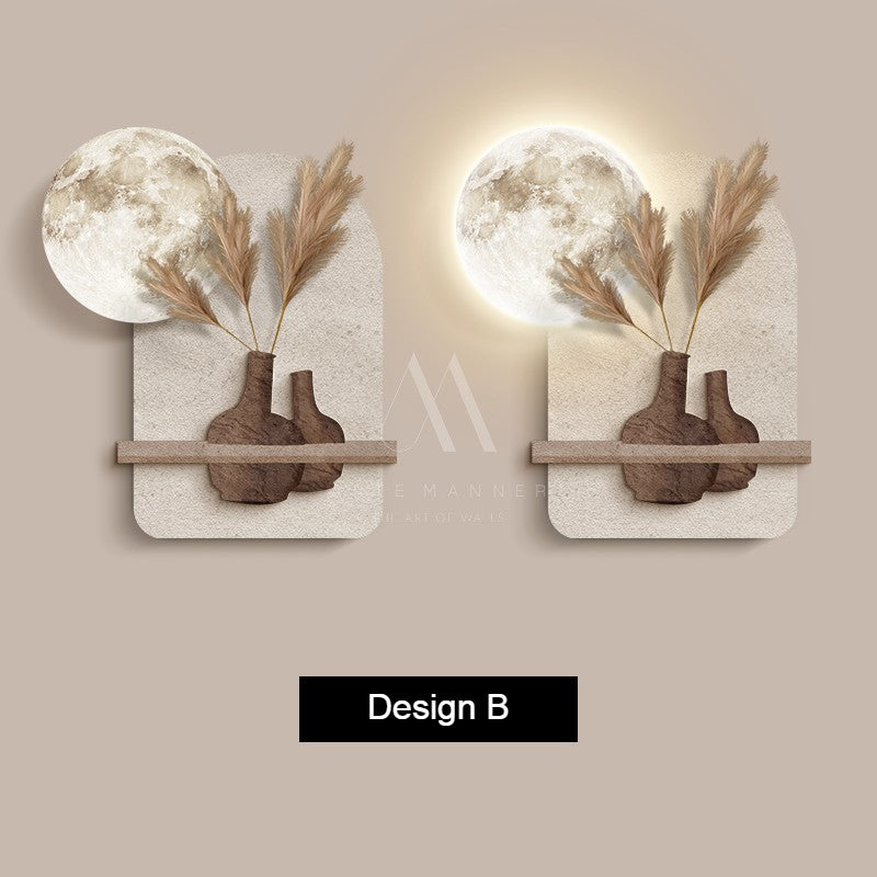 The Sound of My Dreams Modern 3D LED Wall Art