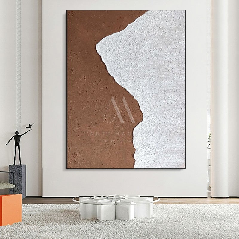 Rockaway Minimalist Abstract Oil Painting