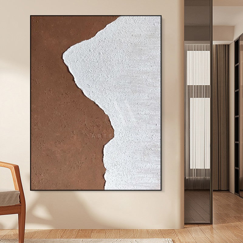 Rockaway Minimalist Abstract Oil Painting