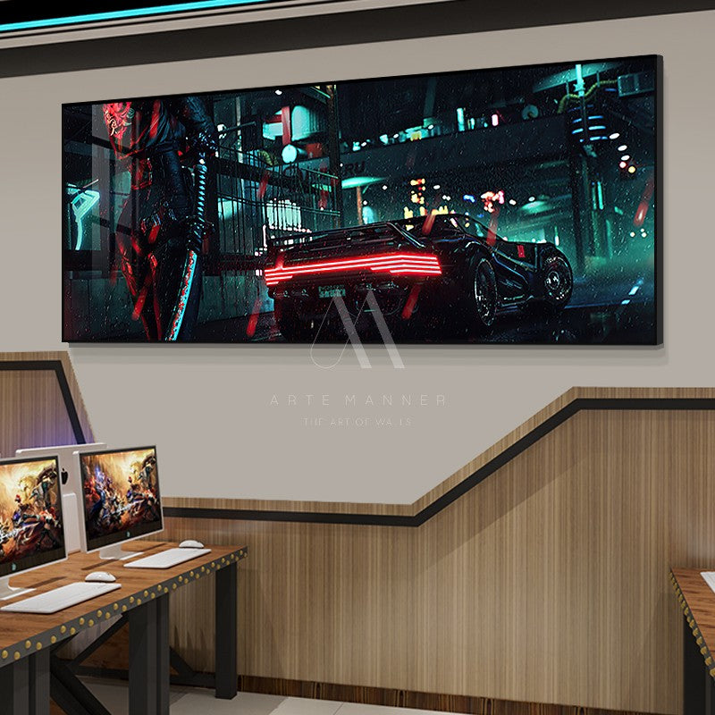 Multiverse Cyberpunk Wall Art