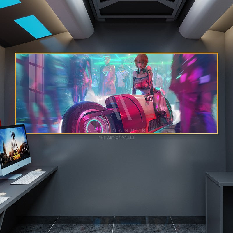 Multiverse Cyberpunk Wall Art