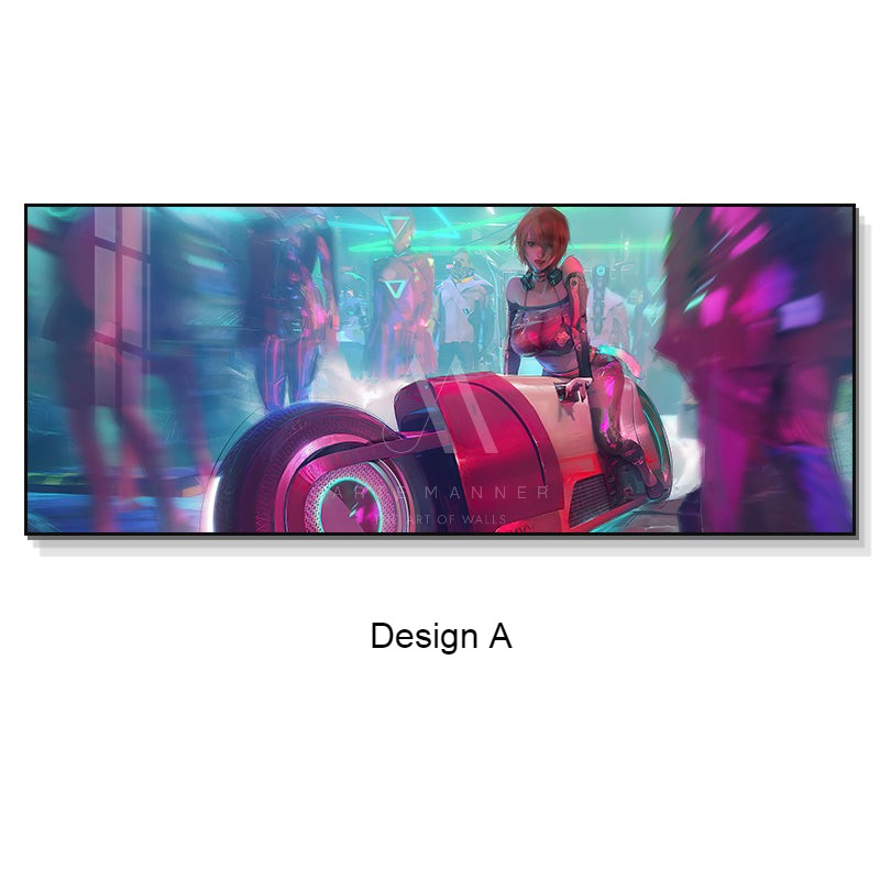 Multiverse Cyberpunk Wall Art