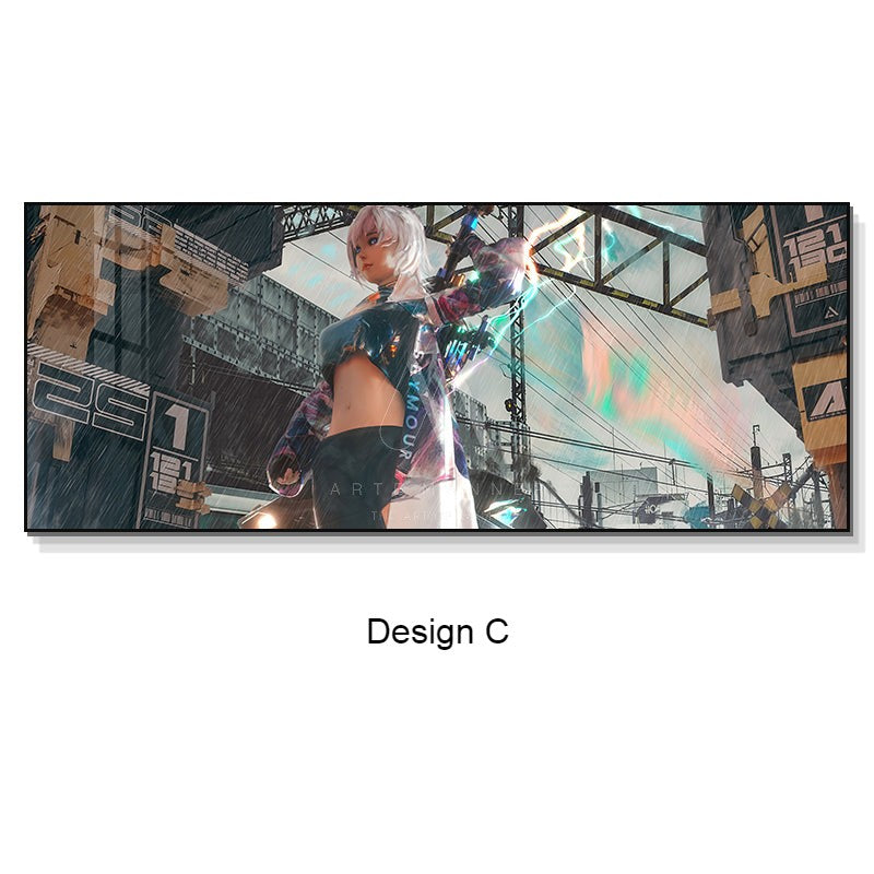 Multiverse Cyberpunk Wall Art