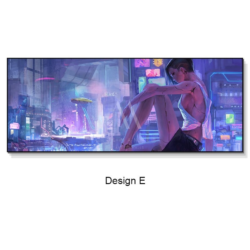 Multiverse Cyberpunk Wall Art