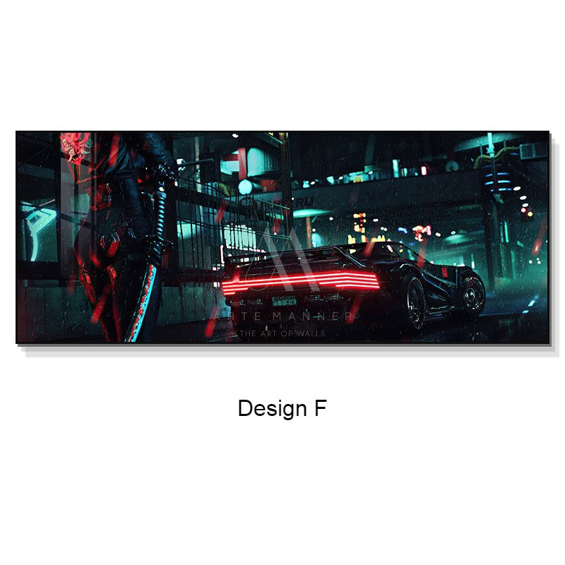 Multiverse Cyberpunk Wall Art