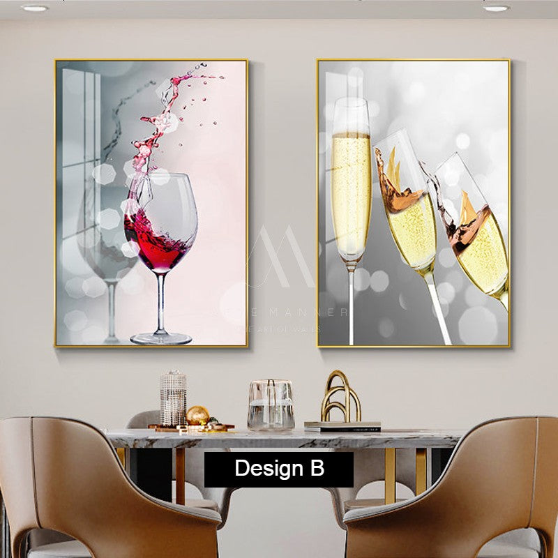 Playful Profiles Modern Wall Art