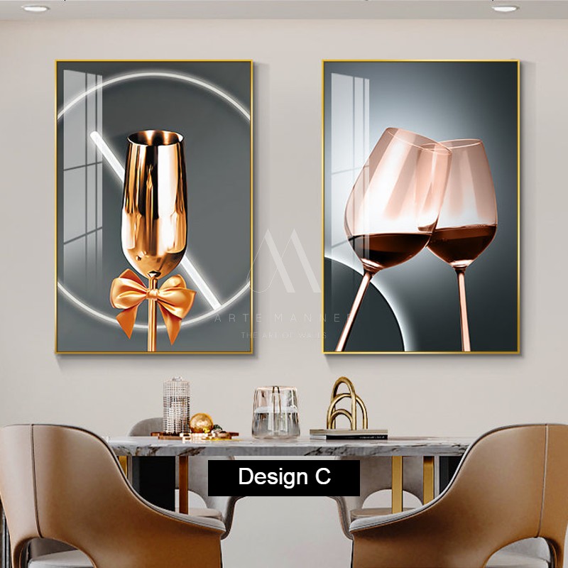 Playful Profiles Modern Wall Art