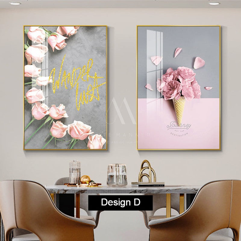 Playful Profiles Modern Wall Art