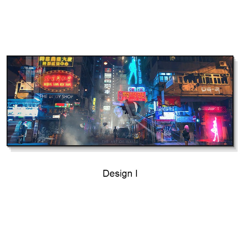 Multiverse Cyberpunk Wall Art