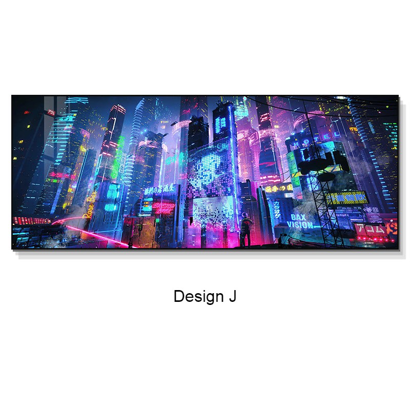 Multiverse Cyberpunk Wall Art