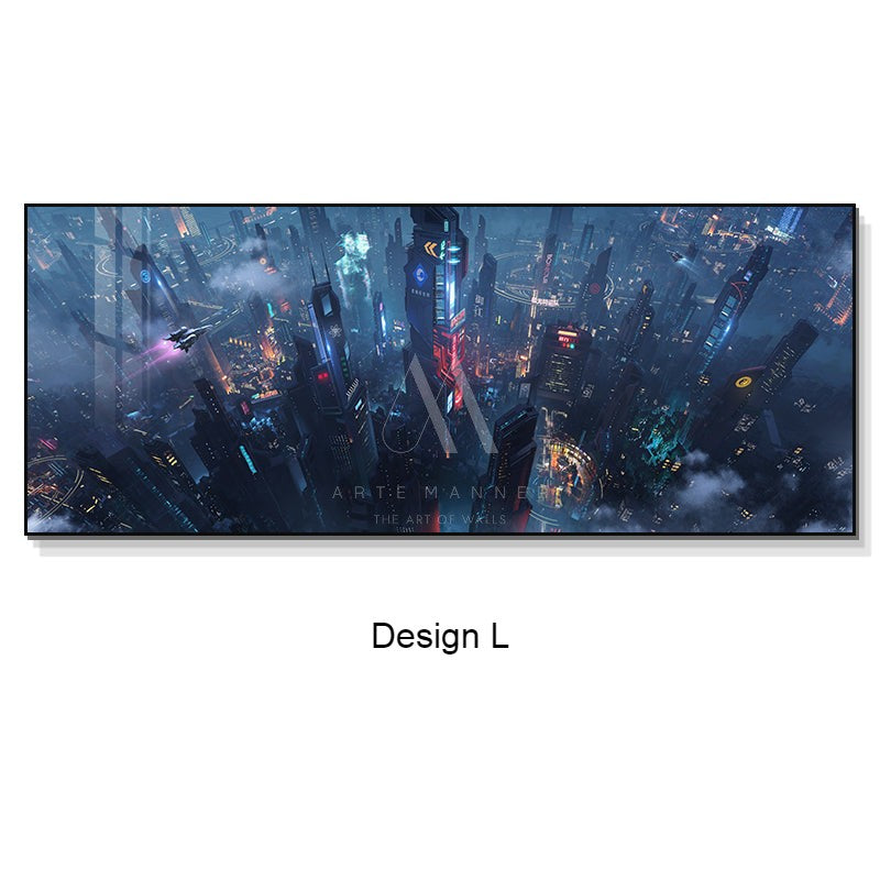 Multiverse Cyberpunk Wall Art