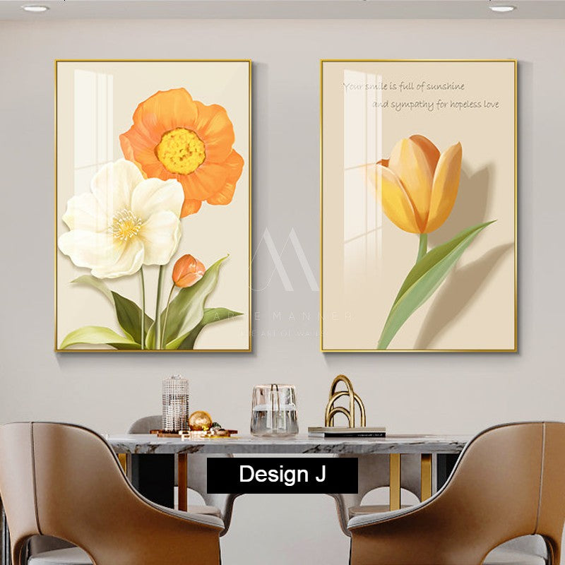 Playful Profiles Modern Wall Art