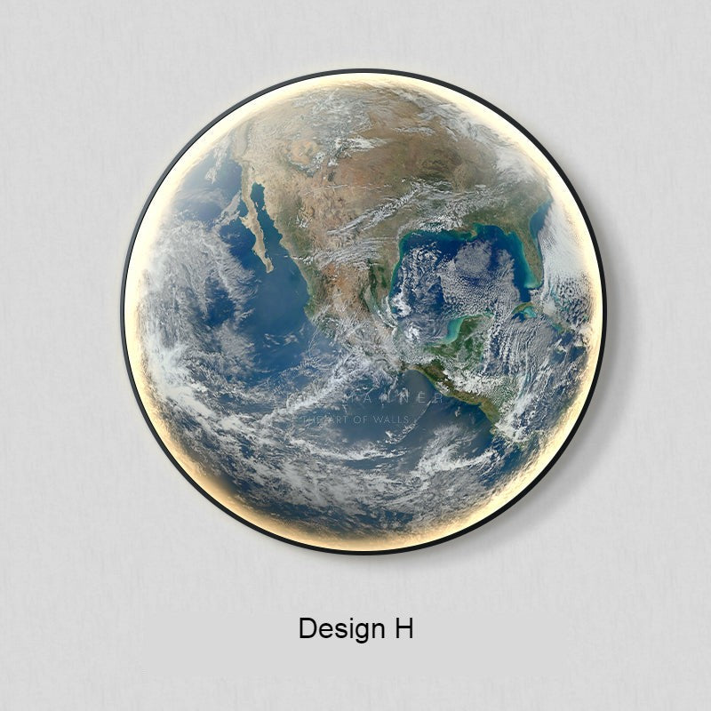 Warning From Nature Modern LED Wall Art