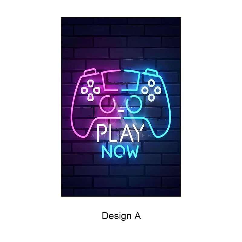 Hypersonic Cyberpunk Wall Art