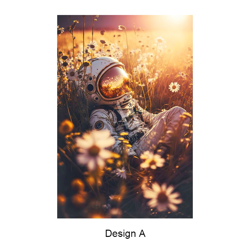 Anti-Gravity Cyberpunk Wall Art