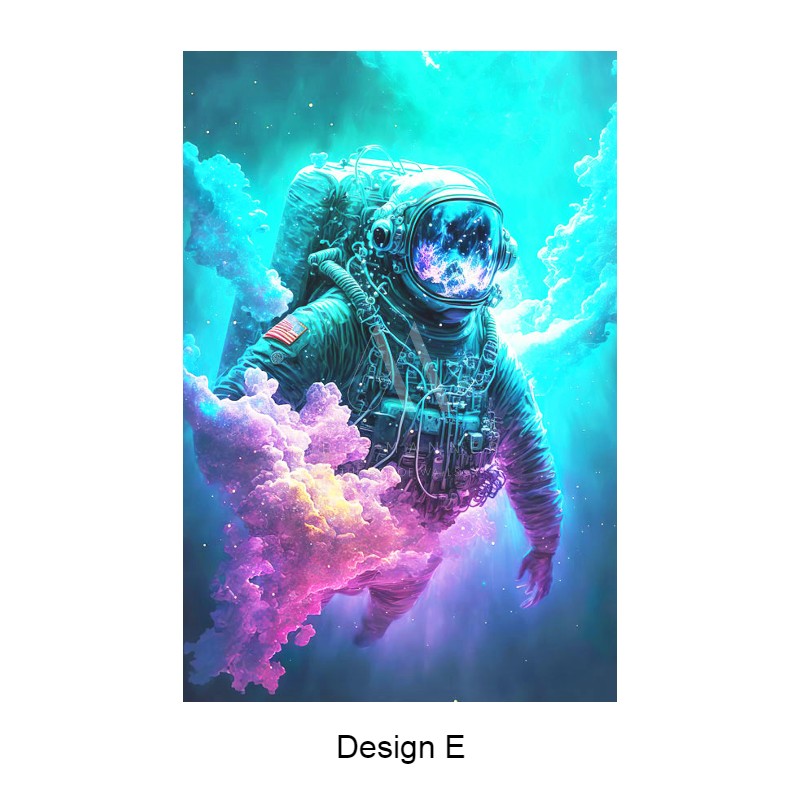 Anti-Gravity Cyberpunk Wall Art