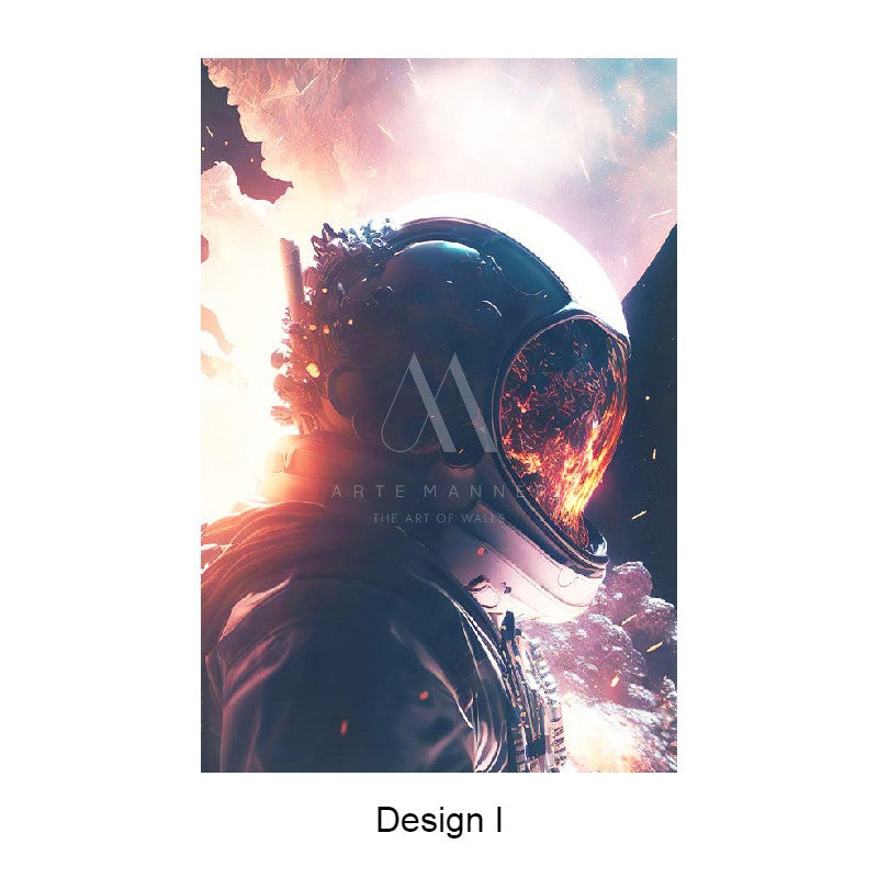 Anti-Gravity Cyberpunk Wall Art