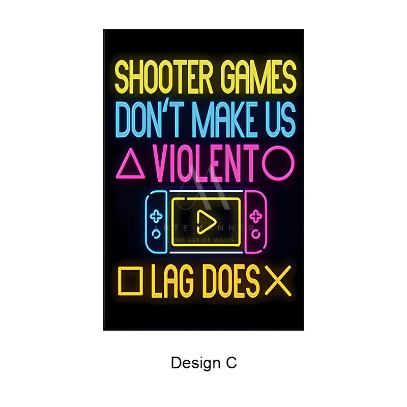 Hypersonic Cyberpunk Wall Art