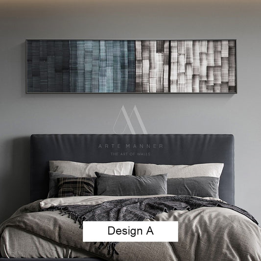 The Fragmented Mind Abstract Oil Painting