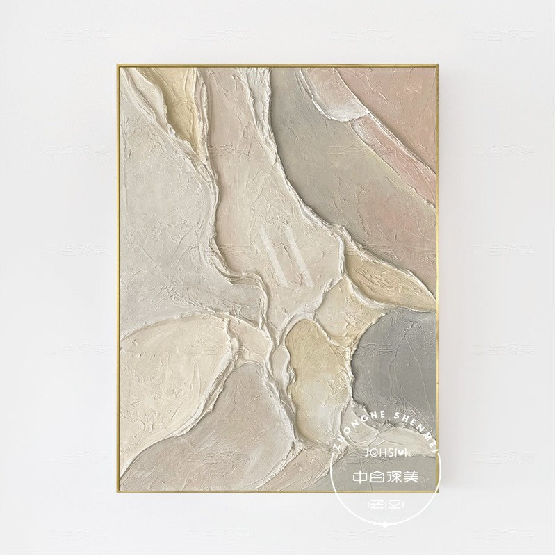 Dove Trail Modern Abstract Painting