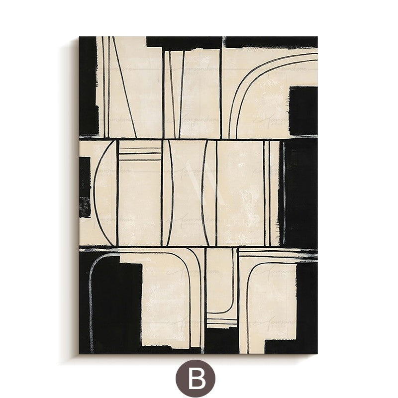 Geometric Beauty Modern 3D Wall Art