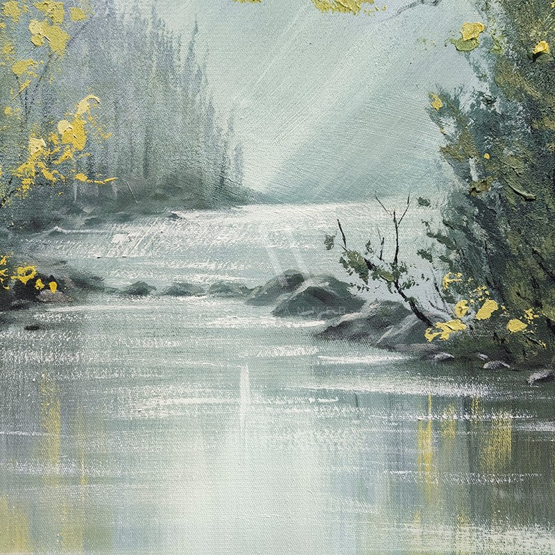 Trace Of Light Modern Oil Painting