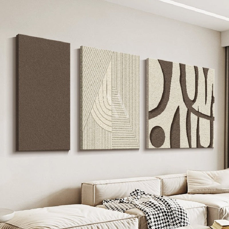 Eternal Search Modern 3D Wall Art (Set of 3)