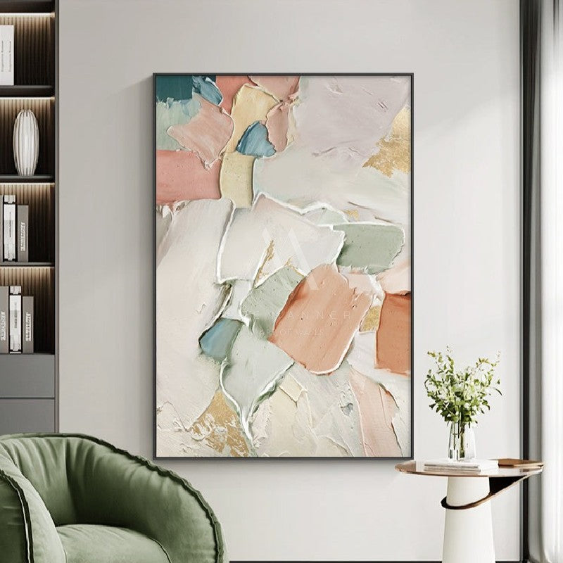 Virtuous Modern Abstract Oil Painting