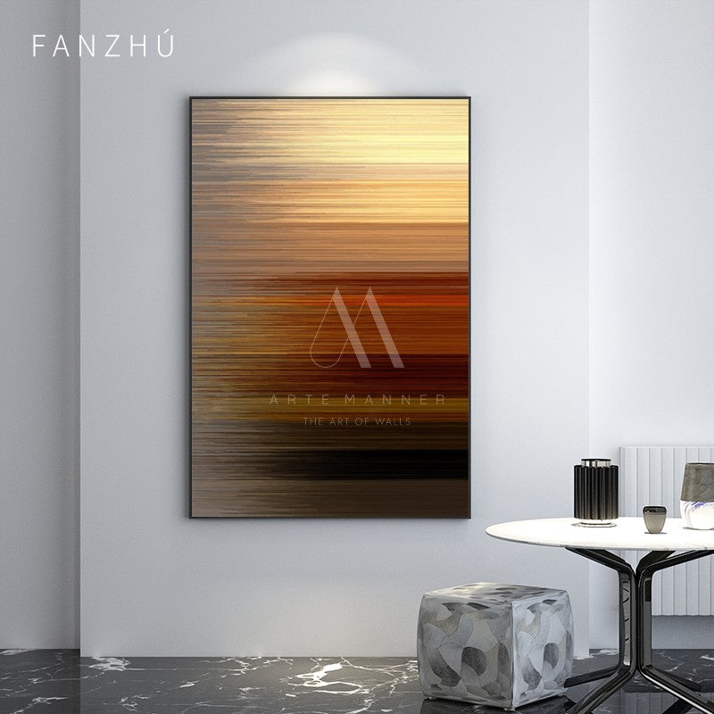 Becoming the Beginning Modern Abstract Wall Art