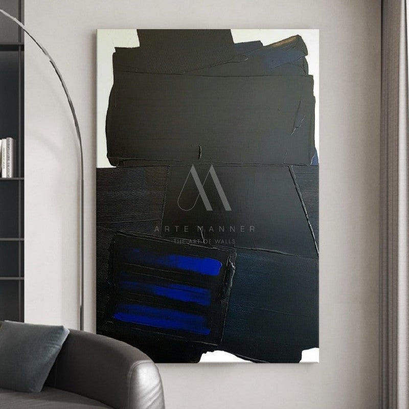 Arctic Kings Abstract Oil Painting