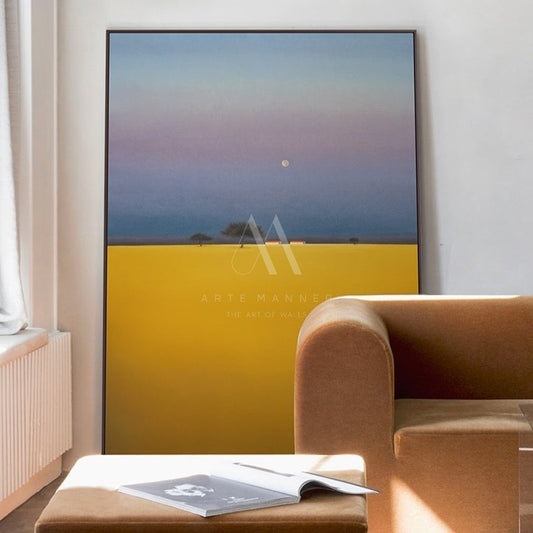 Dusk Descends Minimalist Wall Art