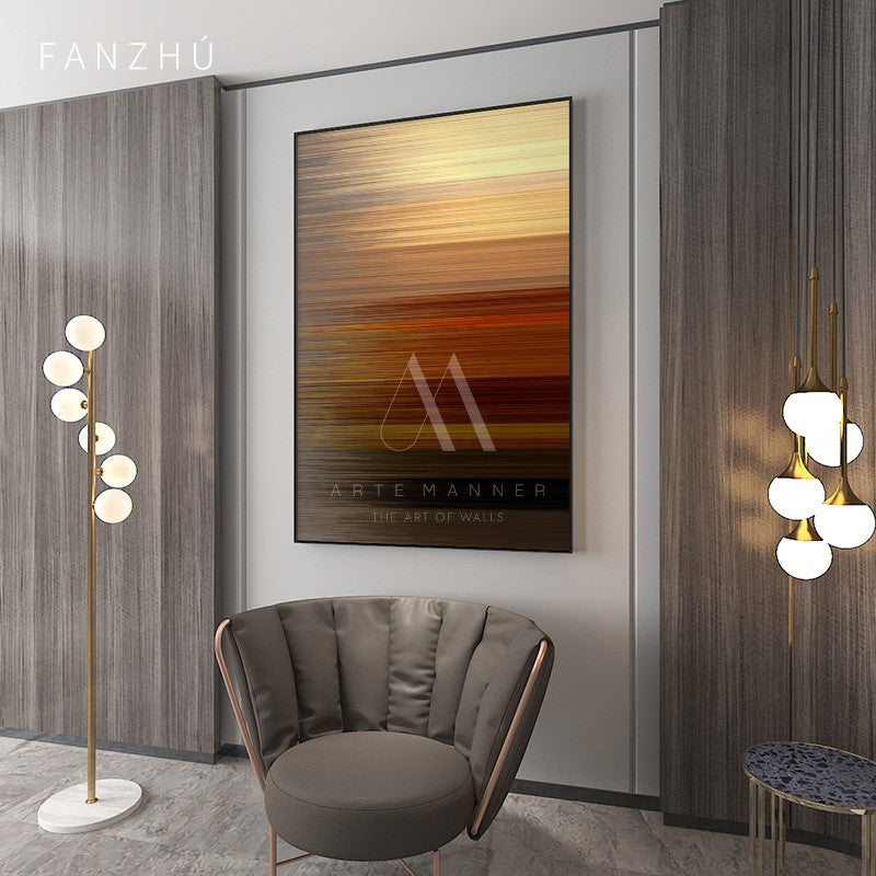 Becoming the Beginning Modern Abstract Wall Art