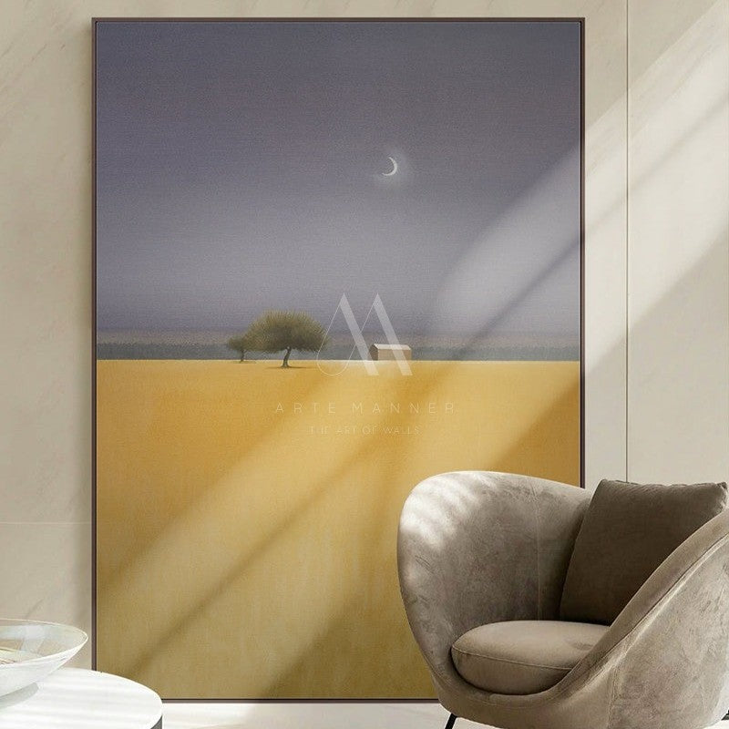 Dusk Descends Minimalist Wall Art
