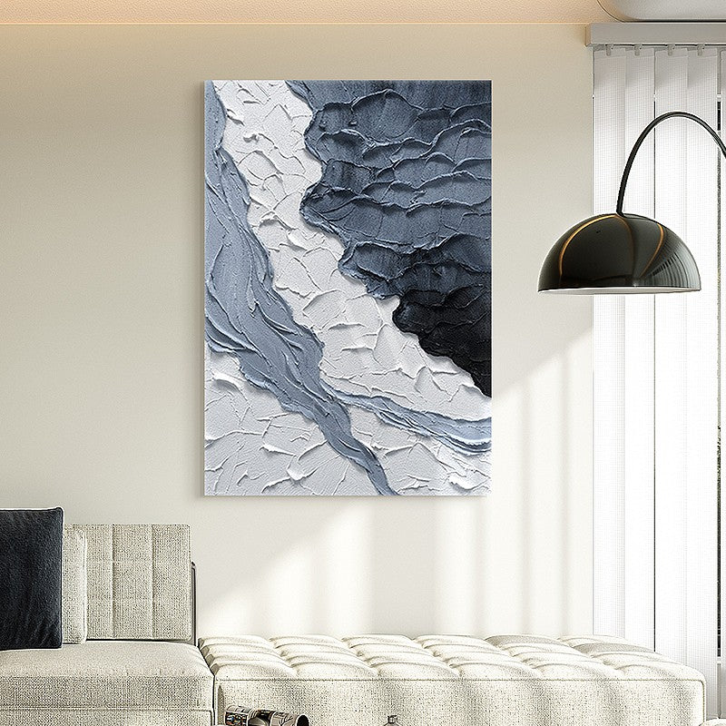 The Geometry of the Night Modern Abstract 3D Wall Art