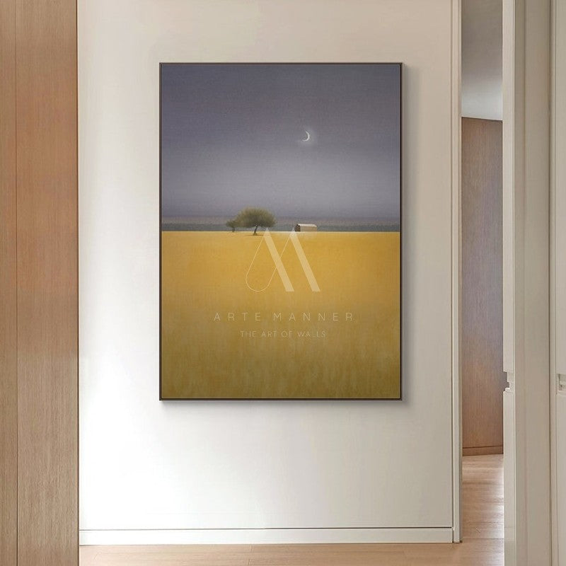 Dusk Descends Minimalist Wall Art