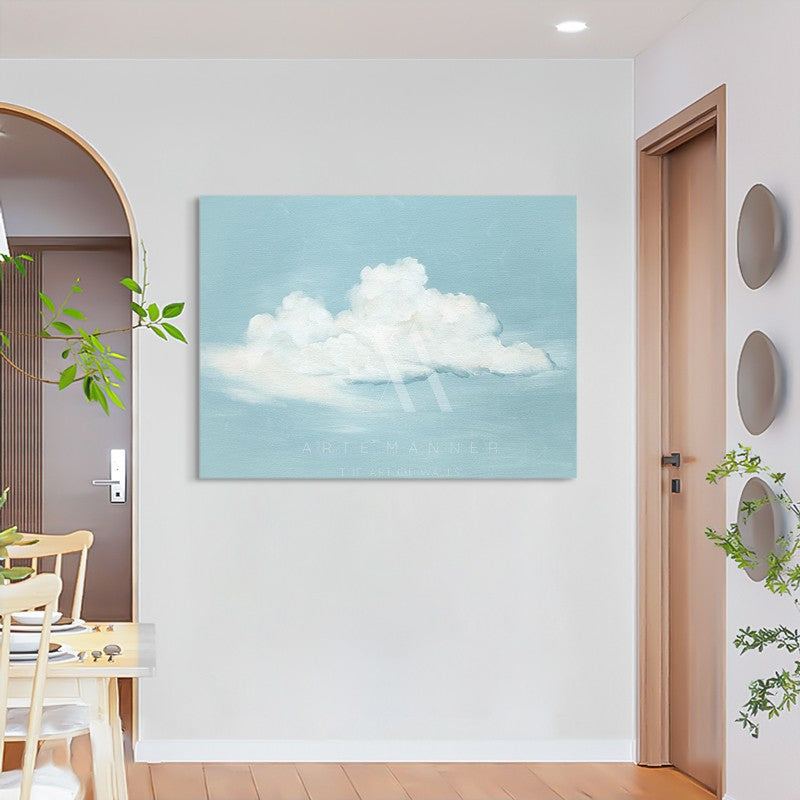 Head In The Clouds Modern Oil Painting