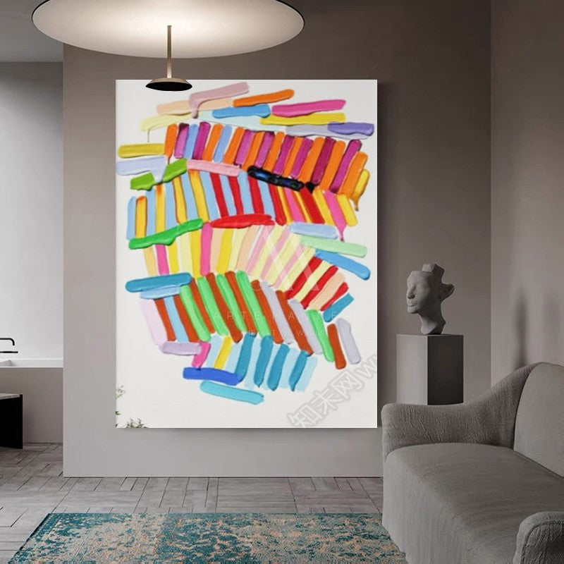 Ambrosial Modern Abstract Oil Painting