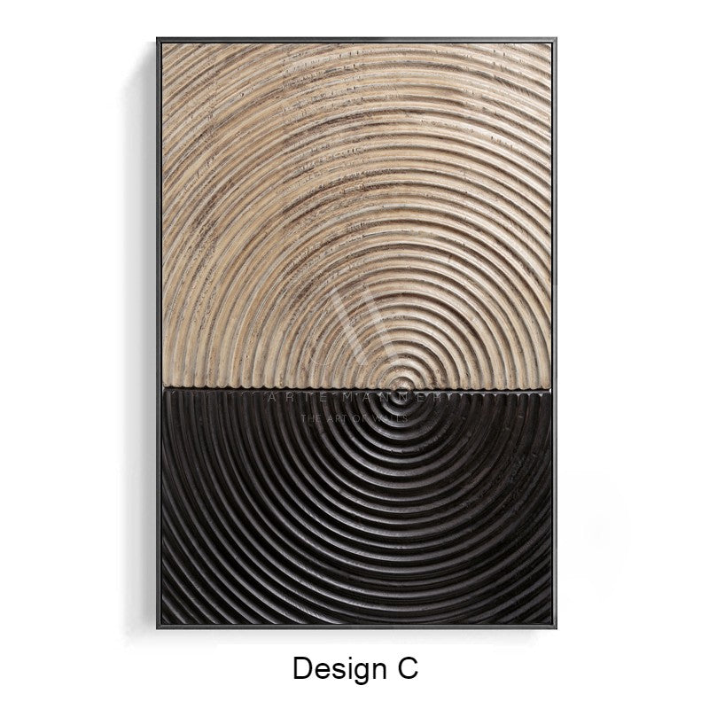 Art Of Zen Modern 3D Wall Art