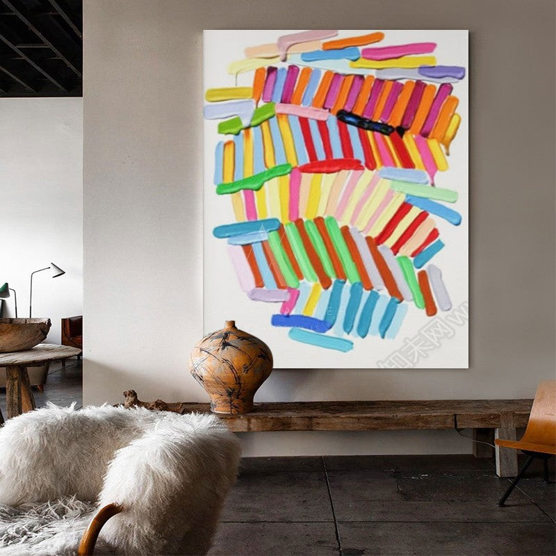 Ambrosial Modern Abstract Oil Painting