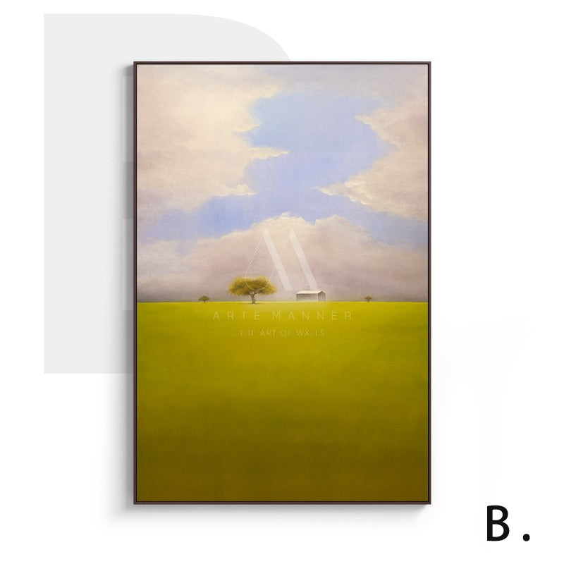 Dusk Descends Minimalist Wall Art