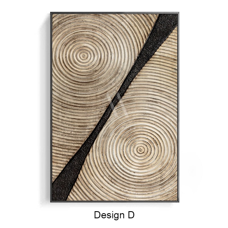 Art Of Zen Modern 3D Wall Art