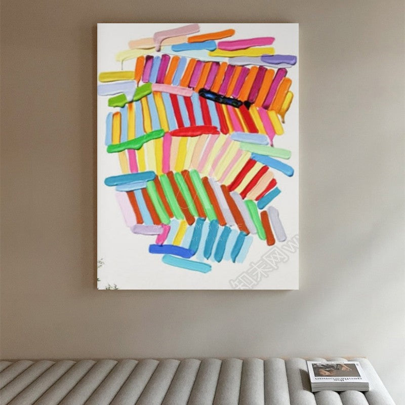 Ambrosial Modern Abstract Oil Painting