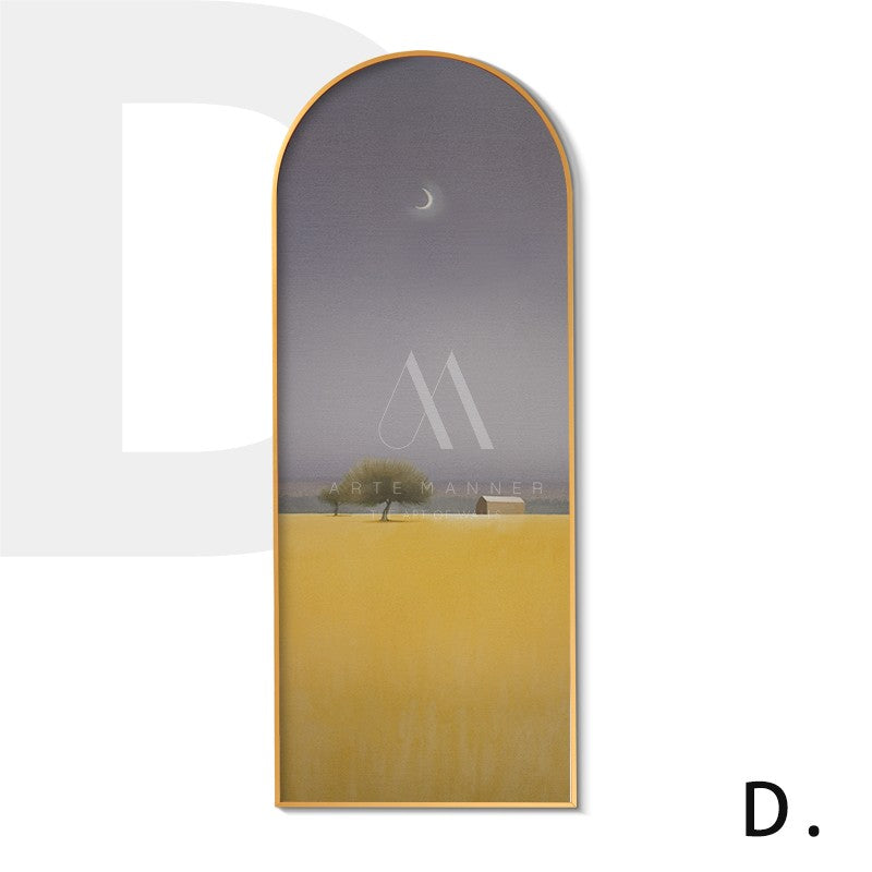 Dusk Descends Minimalist Wall Art