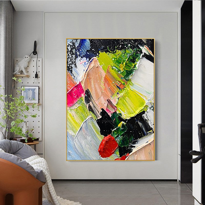 Labyrinthe Modern Abstract Oil Painting
