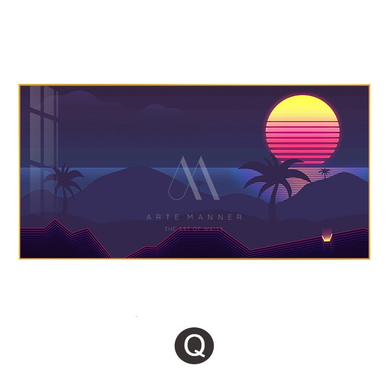 Hyperreal Cyberpunk Wall Art