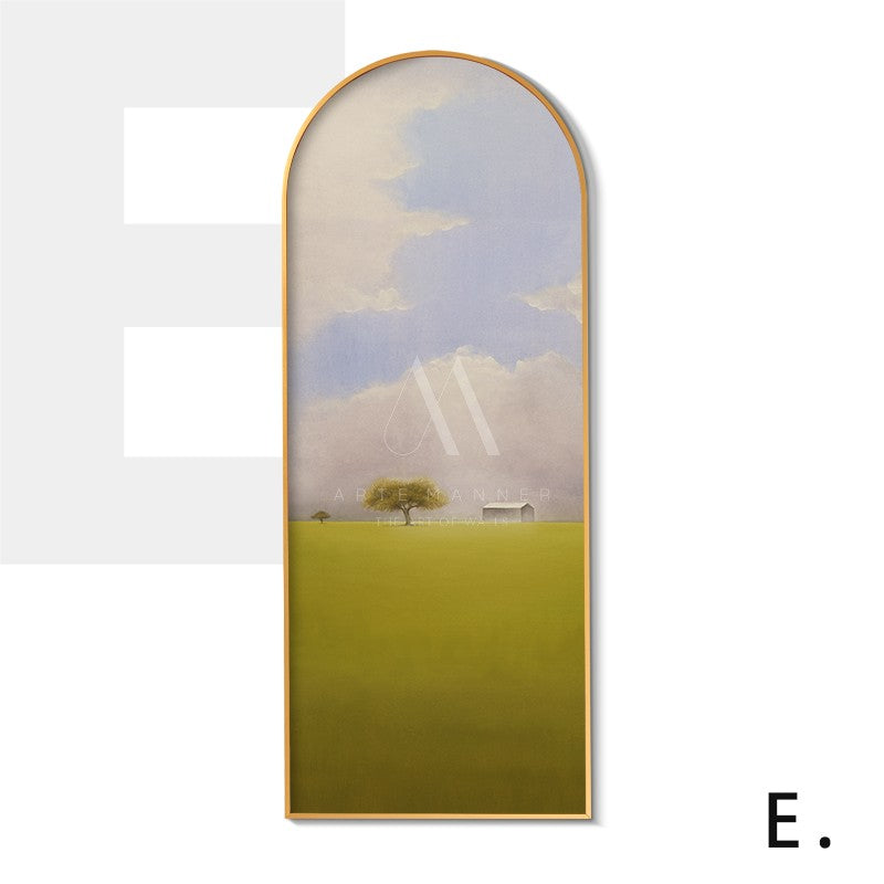 Dusk Descends Minimalist Wall Art