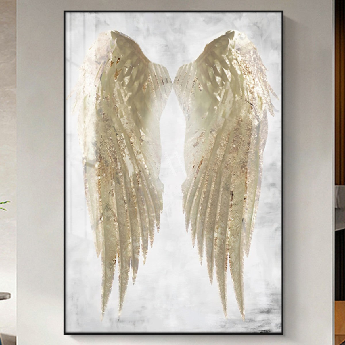 Angel Wings Modern Wall Art