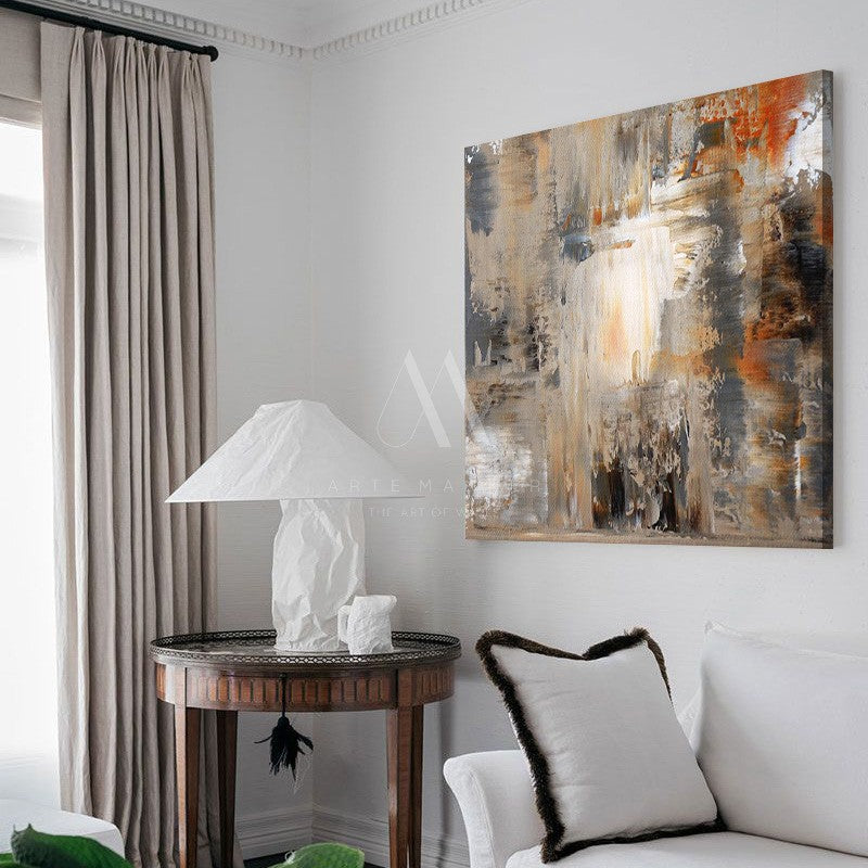 Running from Destiny Modern Abstract Wall Art